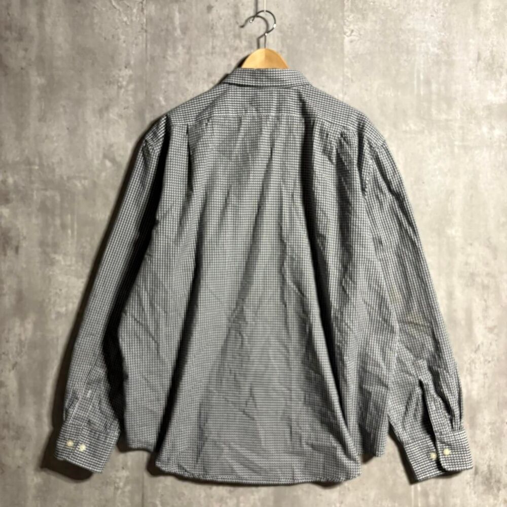 Us-polo-assn Men's Grey and Blue Shirt - Picture 3 of 6